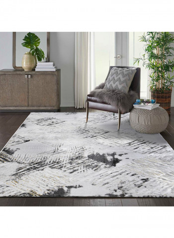 Adele Collection Area Rug Black/Grey 250x350cm