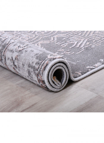 Adele Collection Area Rug Grey/Pink 250x350cm