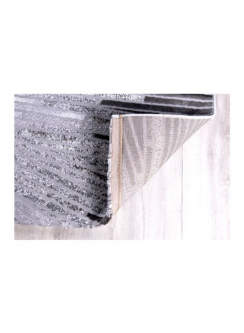 Adele Collection Carpet Modern Contemporary Area Rug Dark Grey/Black 250x350centimeter
