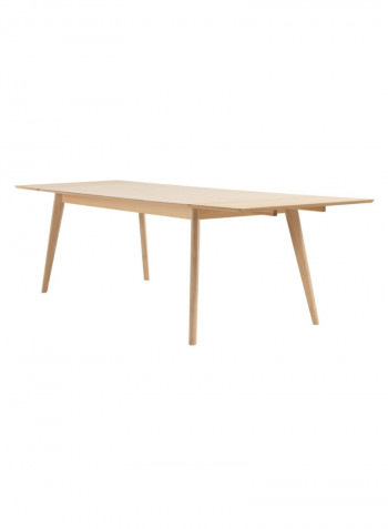 Kalby Dining Table Light Beige