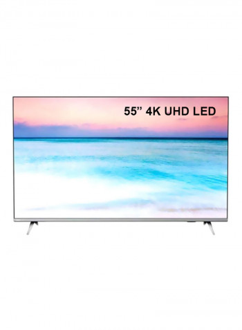 55-Inch Frameless 4K UHD Smart LED TV (2020) 55PUT6654/56 Black