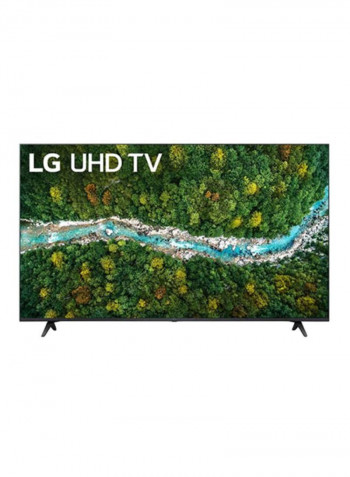 UHD 4K TV 55 Inch UP77 Series, Cinema Screen Design 4K Active HDR WebOS Smart AI ThinQ 55UP7750PVB.FU Black