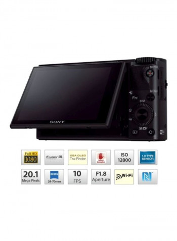 RX100 III Cyber-Shoot Point And Shoot Digital Camera