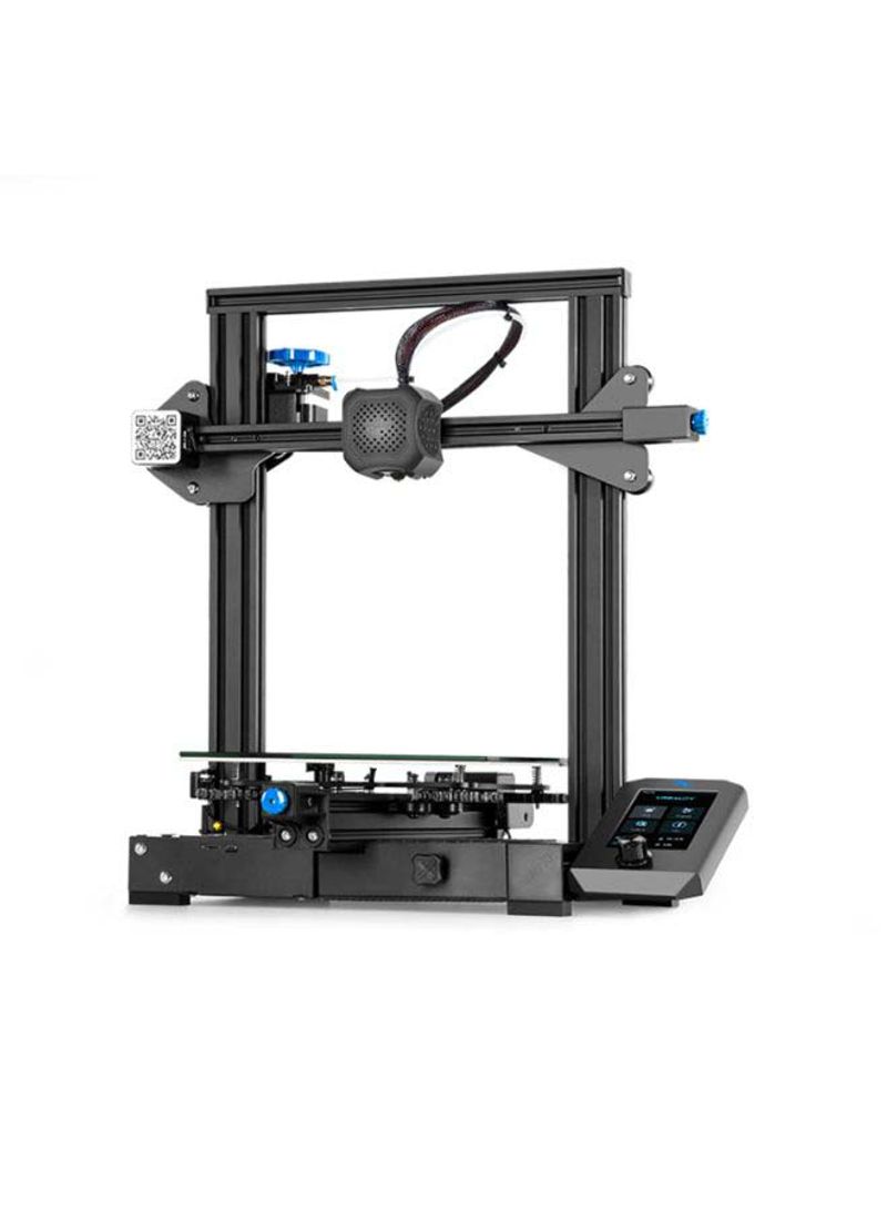 Upgraded High Precision 3D Printer Black