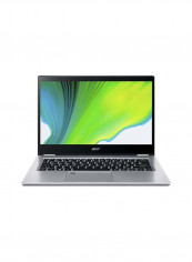 Spin 3 SP314 Convertible Notebook  With 14Inches FHD IPS Touch Display, 10th Gen Intel Core i3-1005G1 Dual Core Upto 3.40GHz/4GB DDR4 RAM/256GB SSD Storage/Intel UHD Graphics/Win 10 Home/Latest WiFi-6/Finger Print Pure Silver