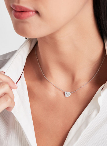 18K Gold Diamond Studded Necklace