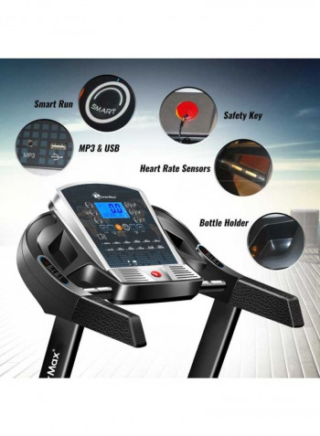 Motorised Treadmill 190x135x85cm