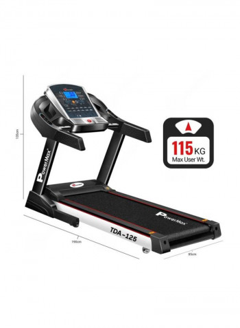 Motorised Treadmill 190x135x85cm