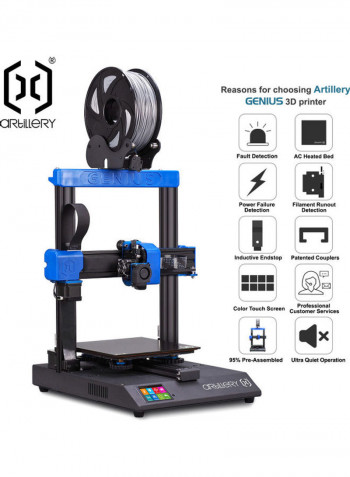 High Precision 3D Printer Multicolour