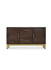 Almeda Sideboard Brown 141 x 43 x 76cm