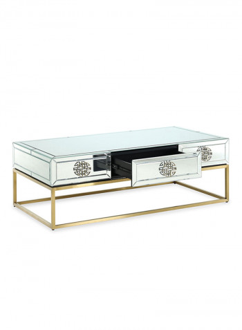 Gordon Coffee Table Gold 130x70x45cm