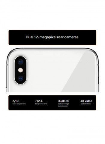 iPhone XS Max With FaceTime Silver 64GB 4G LTE