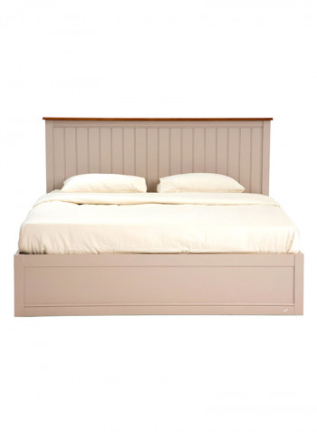 Orlando King Bed Off White 180 x 200cm