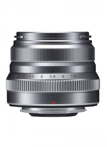 XF 35mm f/2 R WR Lens Silver