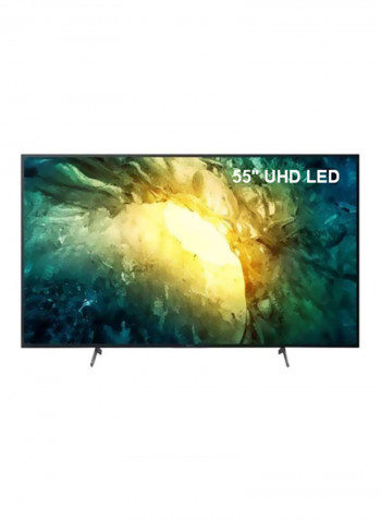 55-Inch UHD Smart LED TV KD-55X7577H Black