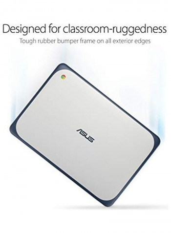 Chromebook Laptop With 11.6-Inch Display, Celeron Processer/4GB RAM/32GB Emmc/Intel UHD Graphics Dark Blue