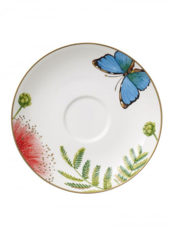 12-Piece Amazonia Anmut Coffee Cup And Saucer Set White/Red/Green