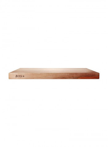 Wooden Reversible Cutting Board Beige 30x23x2.25inch