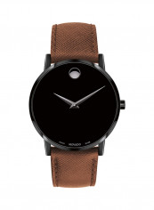 Men's Museum Black Dial 40mm Swiss Quartz Watch 0607198