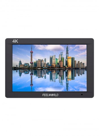 4K On-Camera Video Monitor 7inch Black