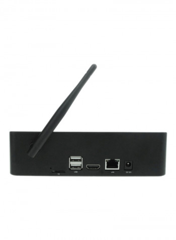 X8 Windows TV Box With Remote Control V1439 Black