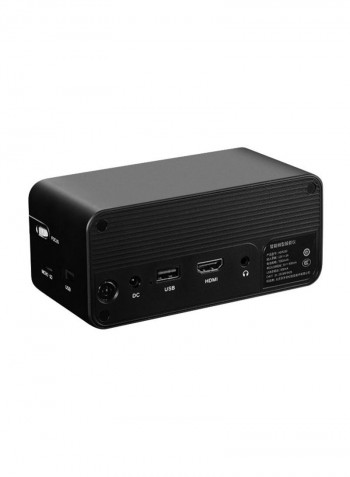 Portable HD Projector For Smartphones GDF544K Black