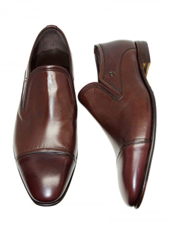 Men's Pointed Toe Formal Shoes Brown