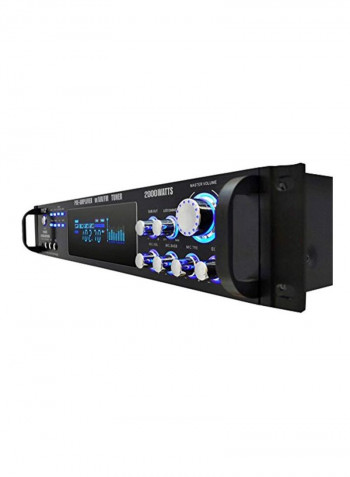 Hybrid Pre-Amplifier With AM/FM Tuner P2001AT Black