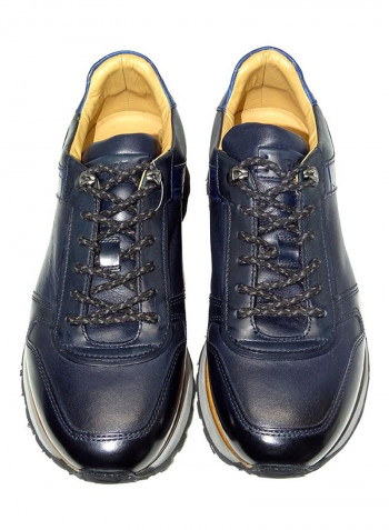 Men's Contrast Sneakers Navy
