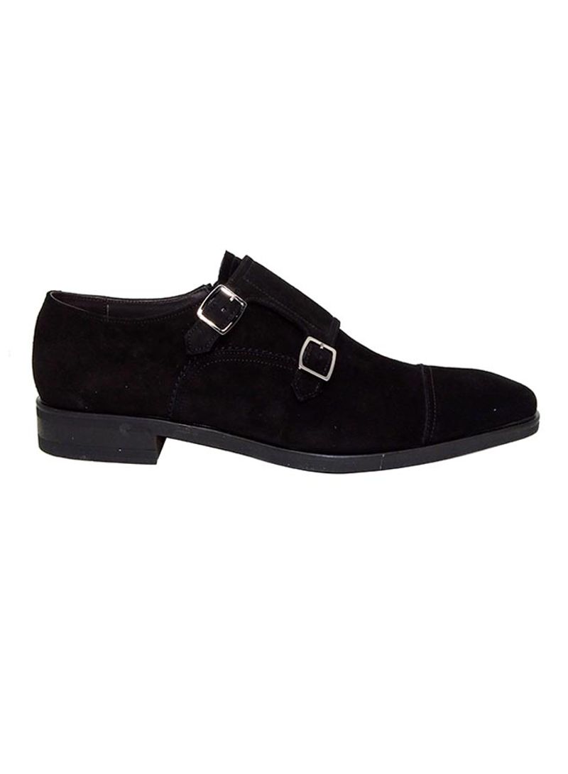 Men's Monk Strap Shoes Black