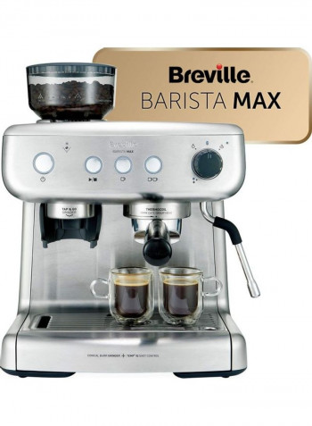 Barista Max Espresso Coffee Maker 2.8 L With Integrated Grinder And Milk Frother 2.8 l 1300 W VCF126 stainless steel