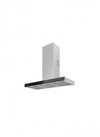 Perfecta4 Dlh 985 T 90Cm Decorative Hood With Touch Control Display And Ecopower A4 Motor 40437100 Black / Stainless Steel
