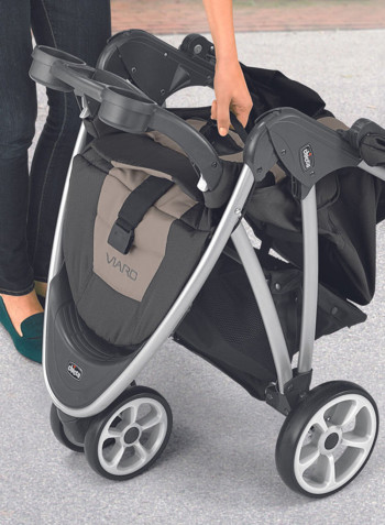 Viaro Quick-Fold Travel System Baby Stroller 0M-3Y, Apex