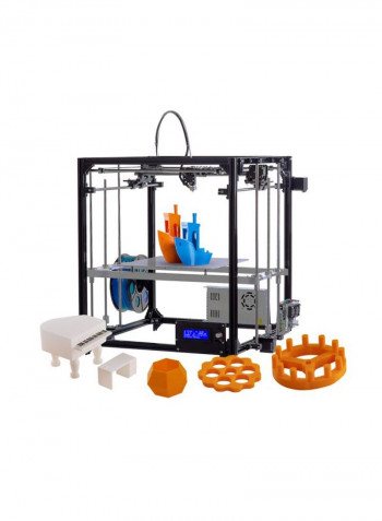 F1 3D DIY Kit Printer With Print Function Black