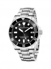Men's Professional Diver Stainless Steel Analog Wrist Watch A501B-01