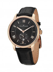 Men's Statesman Regalia Leather Analog Wrist Watch A102-04