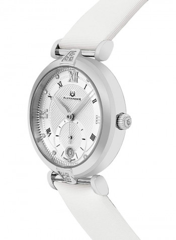 Women's Monarch Olympias Leather Analog Wrist Watch AD202-01