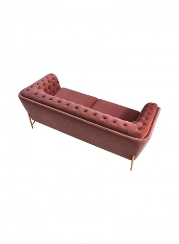 Claudia 3-Seater Sofa Brown