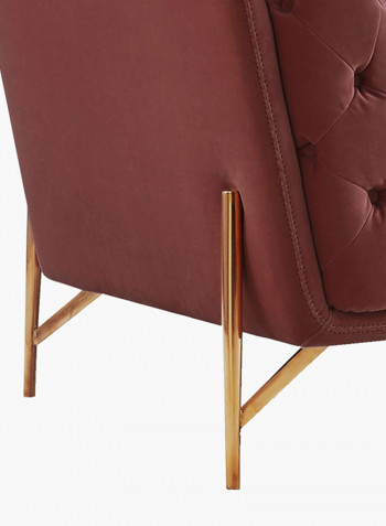 Claudia 3-Seater Sofa Brown