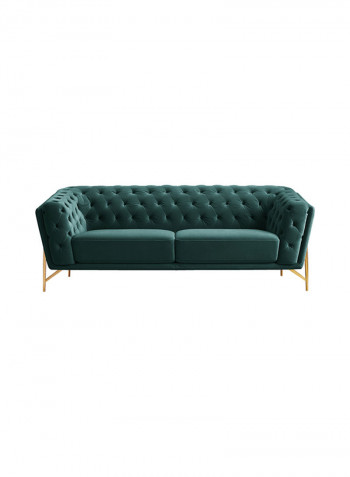 Claudia 3-Seater Sofa Green