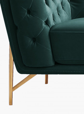 Claudia 3-Seater Sofa Green