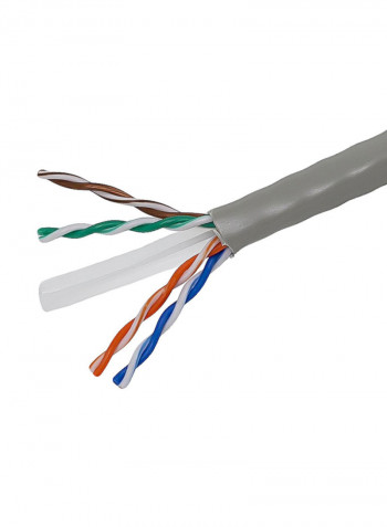 Ethernet Bulk Cable 1000feet Grey