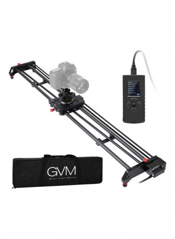 Motorized Camera Slider 120cm Black