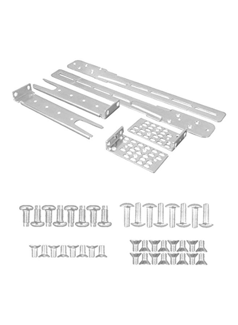 4-Point Rack Mounting Kit For Cisco Catalyst 19inch Silver