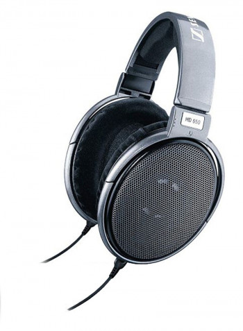 Professional Over-Ear Headphones Silver