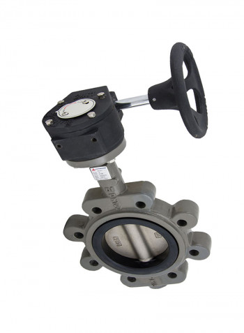 Ductile Iron Lug Type Butterfly Valve Grey/Black 10inch