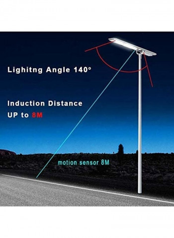 Atlas Series Solar Street Light White