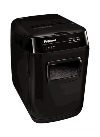 Automax Cross-Cut Shredder Black