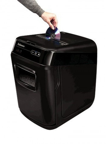 Automax Cross-Cut Shredder Black