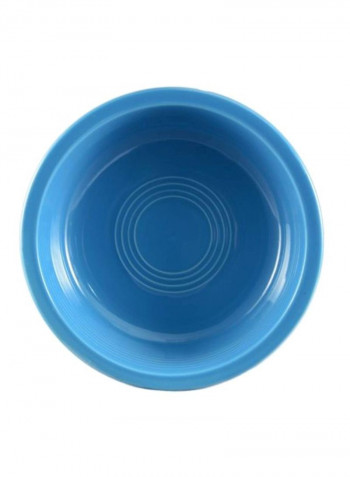 24-Piece Porcelain Bowl Blue 7.25inch